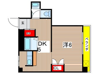 間取図 今枝マンション