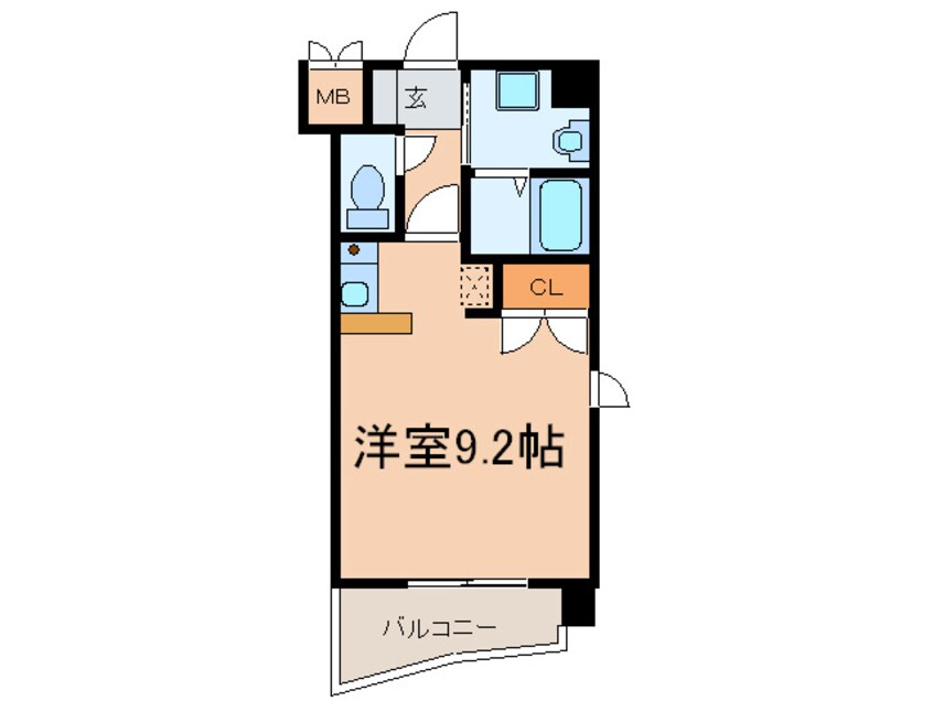 間取図 リバーブランシェ