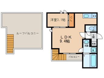 間取図 グランティック港テラス