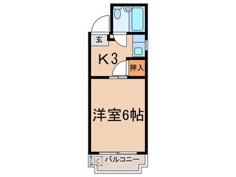 間取図 シティライフ　大和