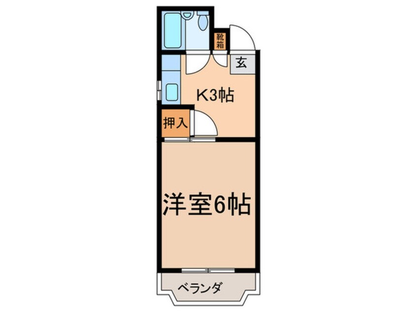 間取図 シティライフ　大和