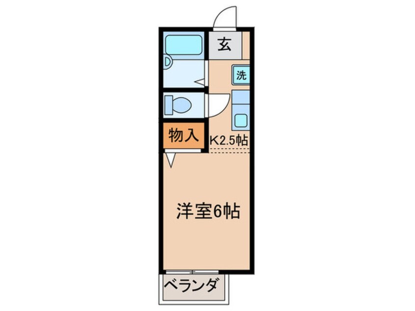 間取図 パ－クサイド篠木