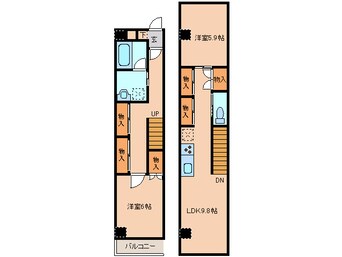 間取図 ウィペット・スクエア