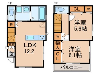 間取図 ハンプトンコート