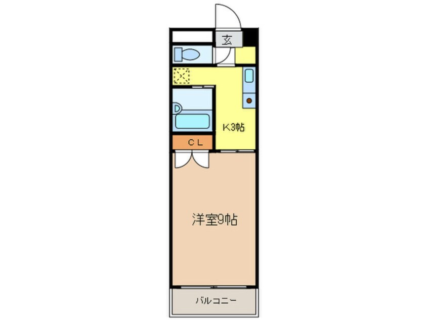 間取図 ラヴィアン名駅