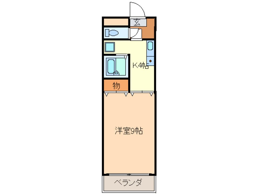 間取図 ラヴィアン名駅