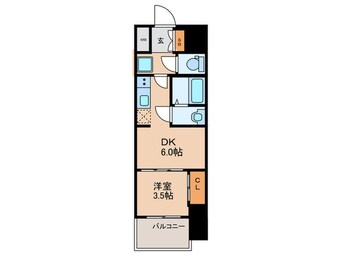 間取図 ﾌﾟﾚｻﾝｽ上前津ｴﾚｽﾀ(1215)