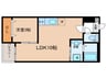 GRANDBLUE nagasukaⅡ 1LDKの間取り