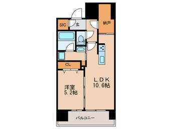 間取図 アースグランデ泉