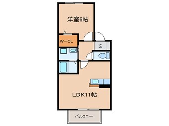 間取図 セレ－ノ八橋