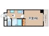ＩＳＭ　泉 1Kの間取り