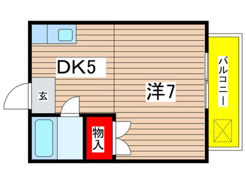 間取図 ヴィラタウン大高