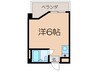 プレスイン一番町 1Rの間取り