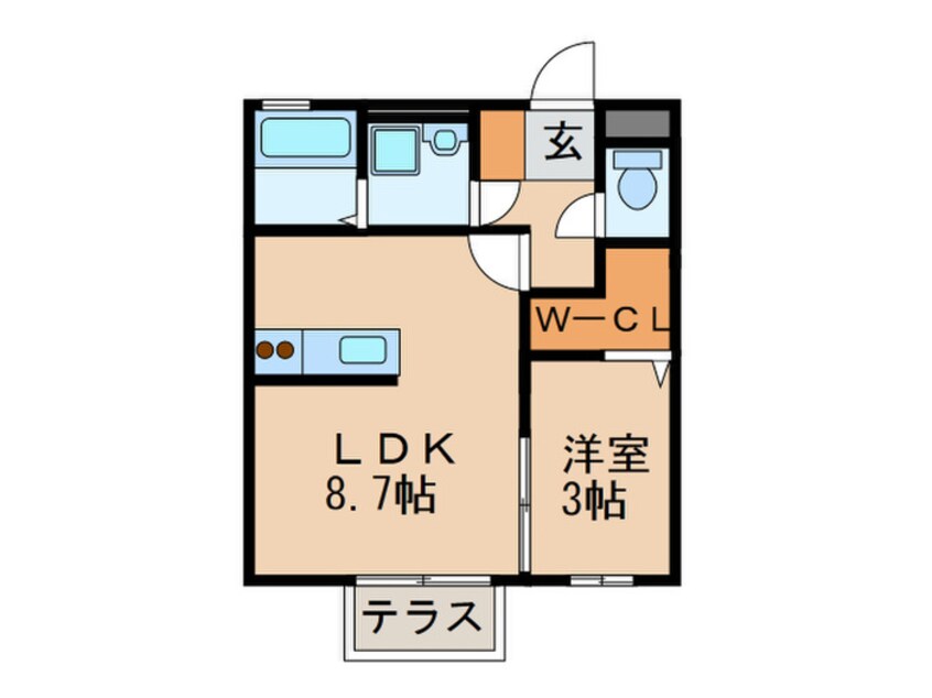 間取図 ネオステ－ジ