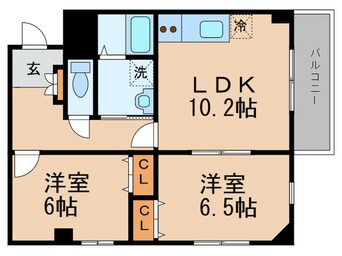 間取図 ウィル猫洞