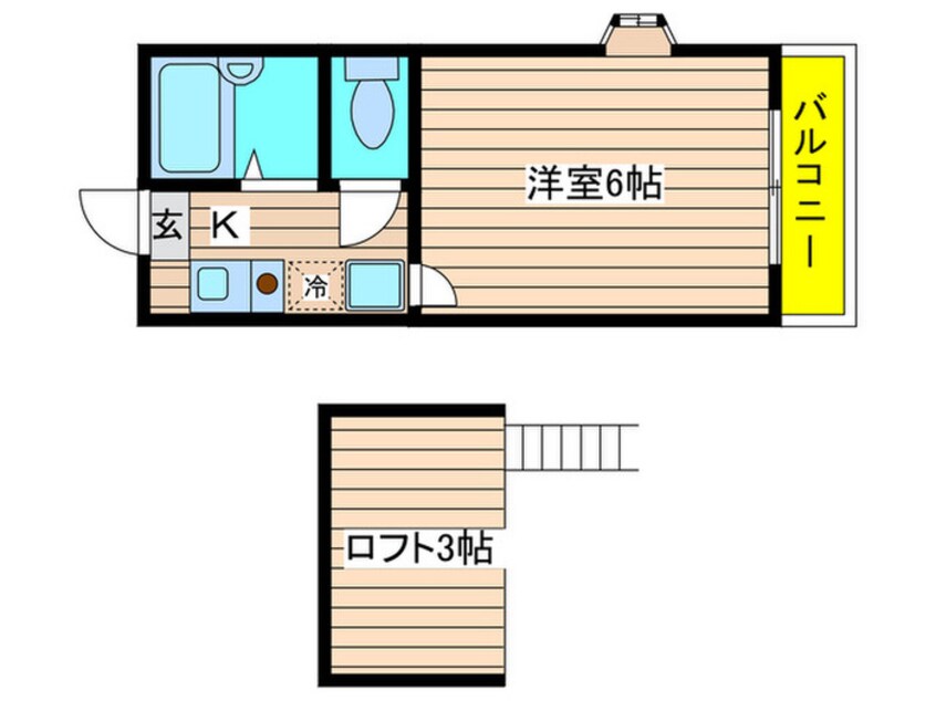 間取図 ハイツ　ショウ