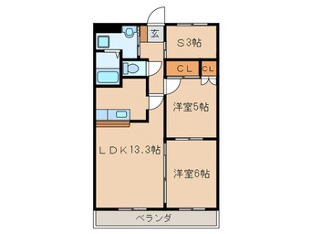 間取図 ルミエール泉
