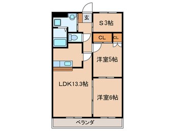 間取図 ルミエール泉