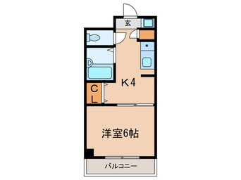 間取図 ランドビル本陣