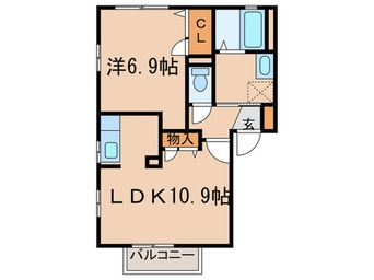 間取図 サニーコート保見南山　Ｂ棟