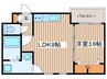 Cherim新瑞橋fleurs 1LDKの間取り