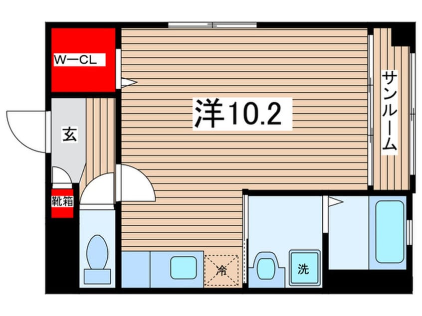 間取図 フィエルテ