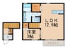 ＳＥＲＥＮＯ 1LDKの間取り