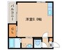 R-Smart志賀本通 1Rの間取り