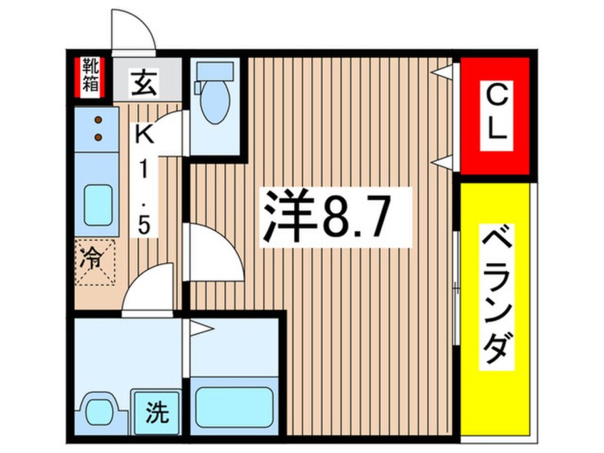 間取図 HARE　千種