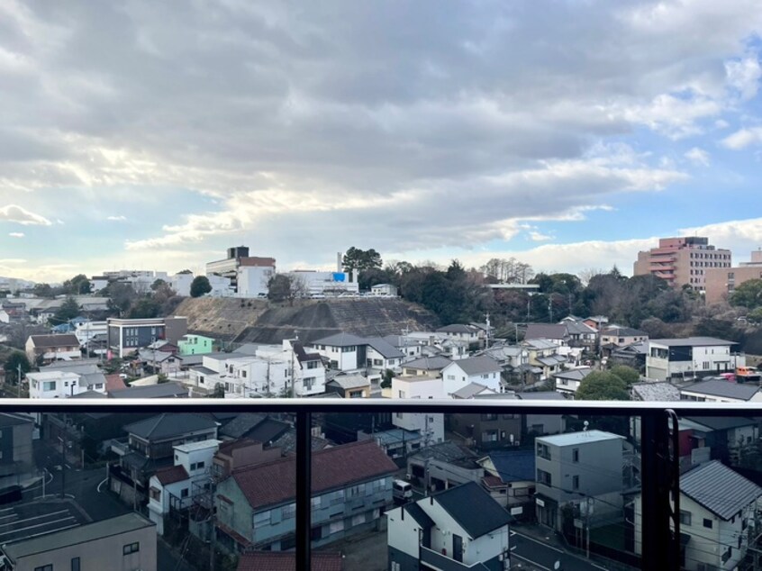 室内からの展望 SLR東岡崎駅前