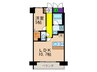 Naviglio Palazzo 1LDKの間取り