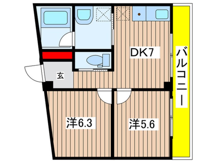 間取図 M-54
