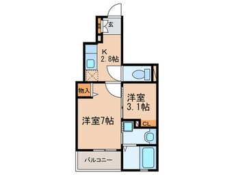 間取図 リンデンⅡ