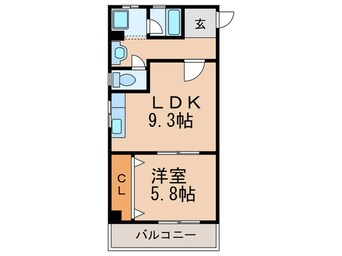 間取図 プライム香流