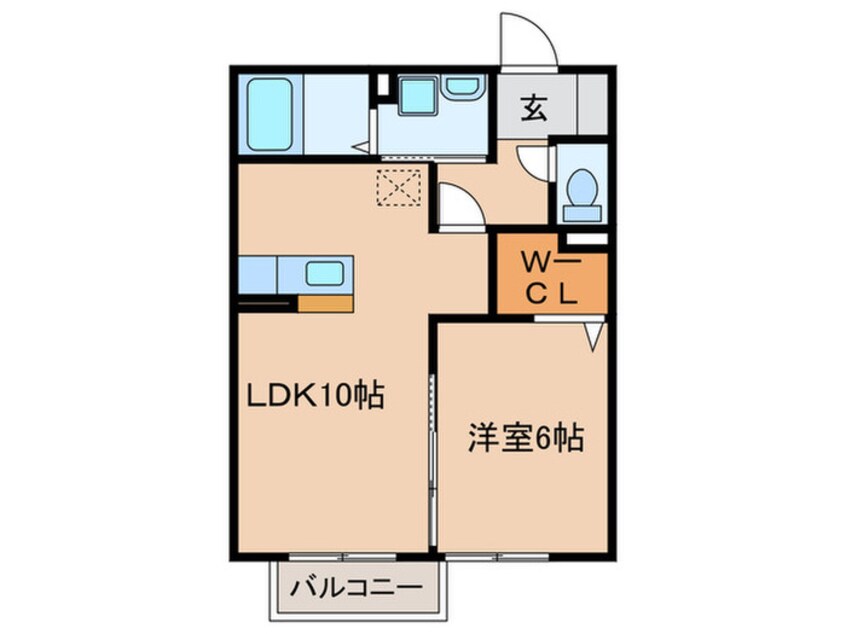間取図 ソレア－ドＡ棟