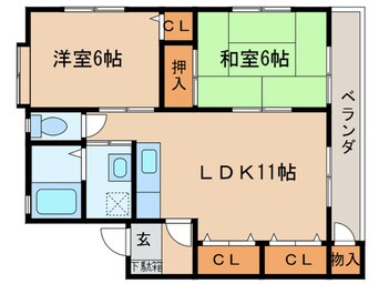 間取図 ハイツみろく