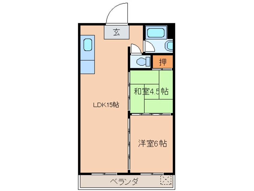 間取図 小川ビル