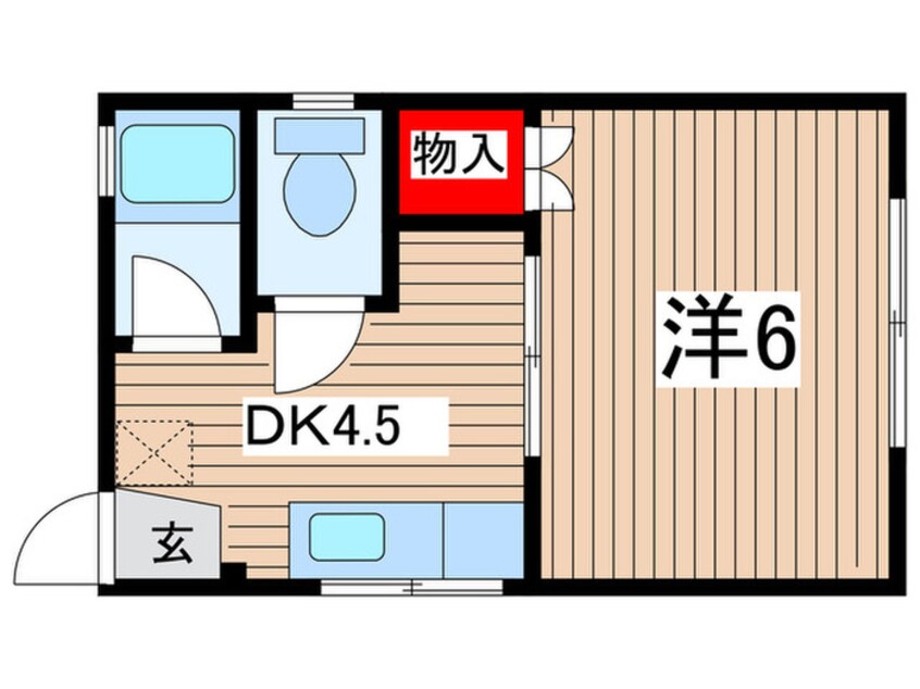 間取図 コーポ河合