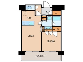 間取図 ベルヴュコート名古屋則武