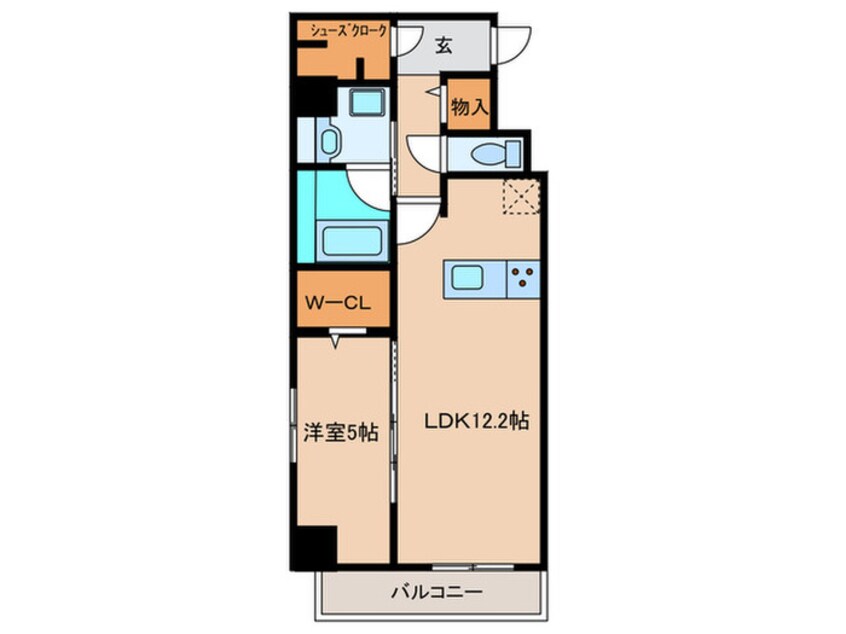 間取図 パナケイア　フジエ