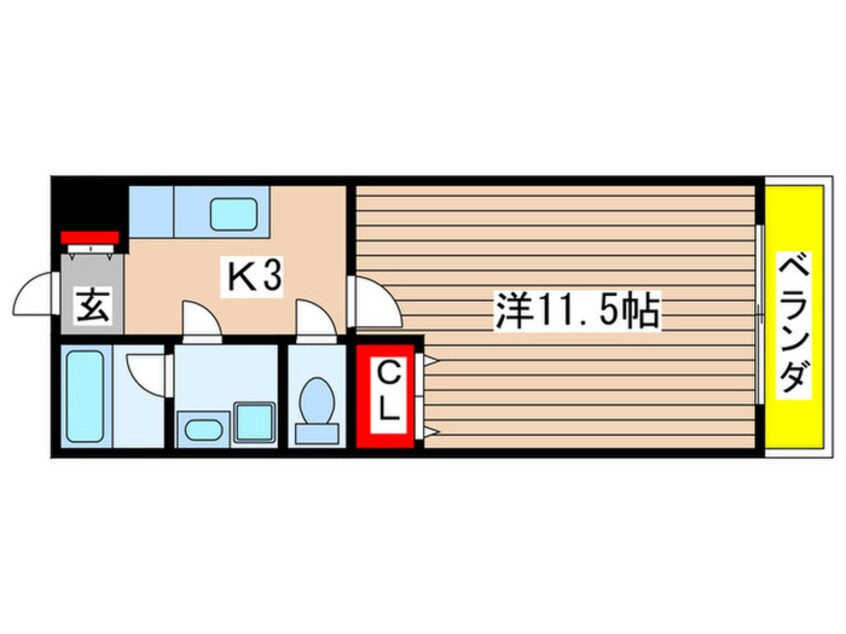 間取図 ＨＡＮＡＹＡＳＨＩＫＩ