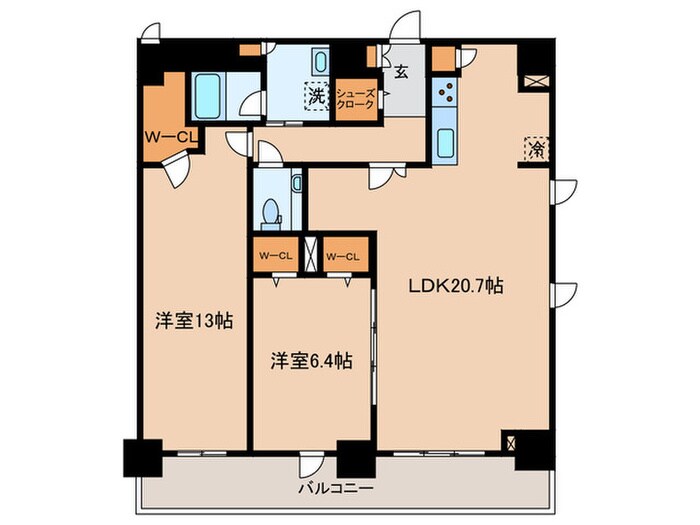 間取り図 Ceder　Noritake