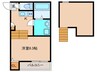 Rivera庄内緑地 1Kの間取り