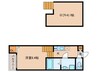 Rivera庄内緑地 1Kの間取り