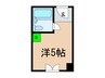 ライオンズ名古屋ビル(306) 1Rの間取り