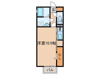 間取図 リベルテ末広