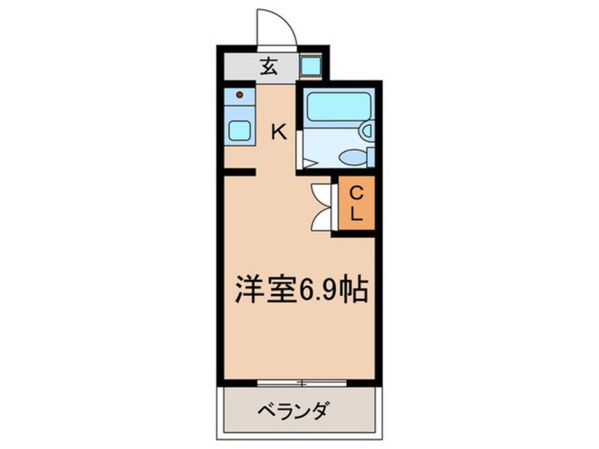 間取図 ピボット　ヴァンベール