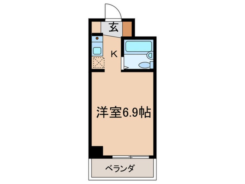 間取図 ピボット　ヴァンベール