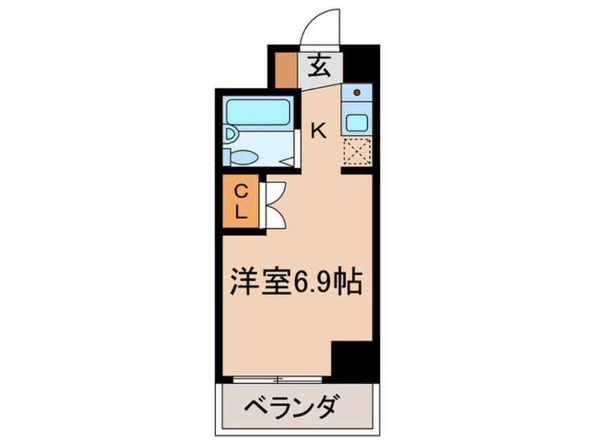 間取図 ピボット　ヴァンベール