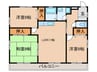 マ－ベラス栄和Ｂ棟 3LDKの間取り